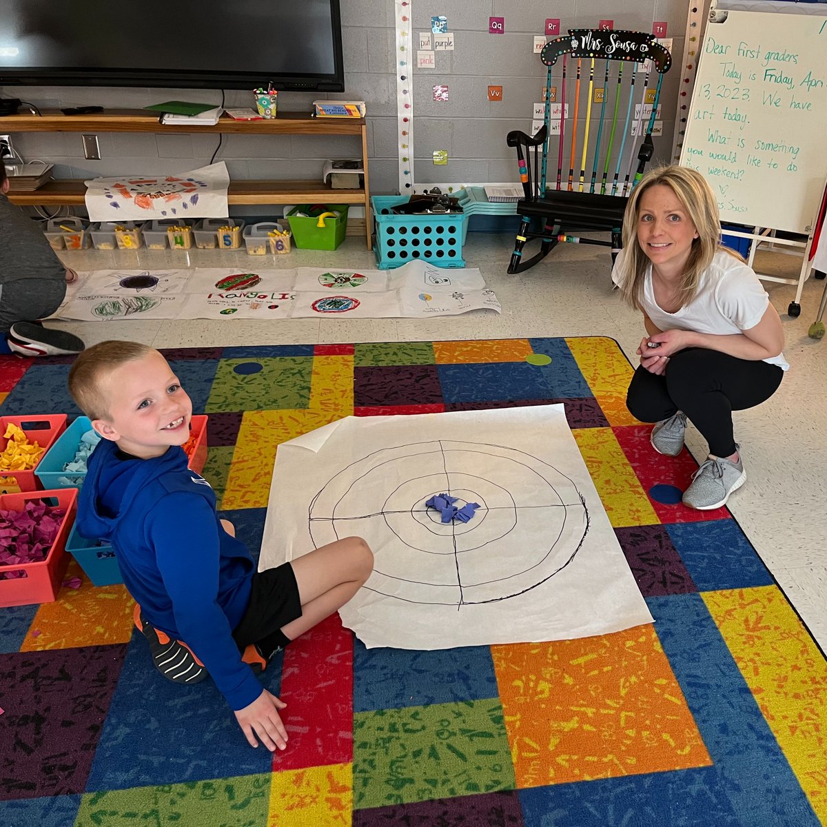 EKESCommunity's tweet photo. Students in first and second grade had their first Celebration of Learning today. They spent the past two months learning about Indian culture. They proudly shared all they had learned with the many families that joined us. We greatly appreciate the support of our EKES community. https://t.co/BGVRVgOPka