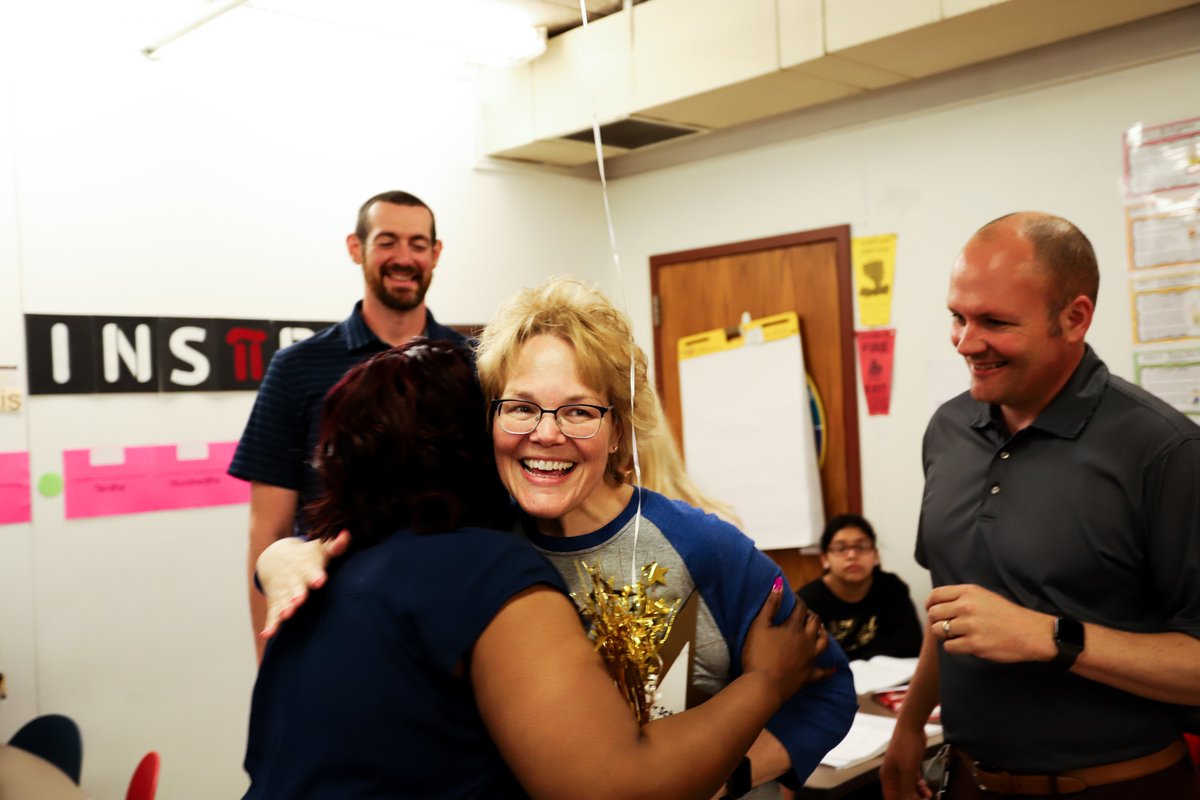 WaterlooSchools's tweet photo. We are so proud of our 2023 Gold Star Teachers!!!
Our last amazing Gold 🌟teacher is Hoover 6th grade math teacher JoEllen Pruis! We are PROUD of  you! 🤩
We'd like to thank R.J. McElroy Trust and committee for honoring our wonderful teachers!
#BeBold #goldstar #RockstarTeachers https://t.co/3EUe1KxXTy