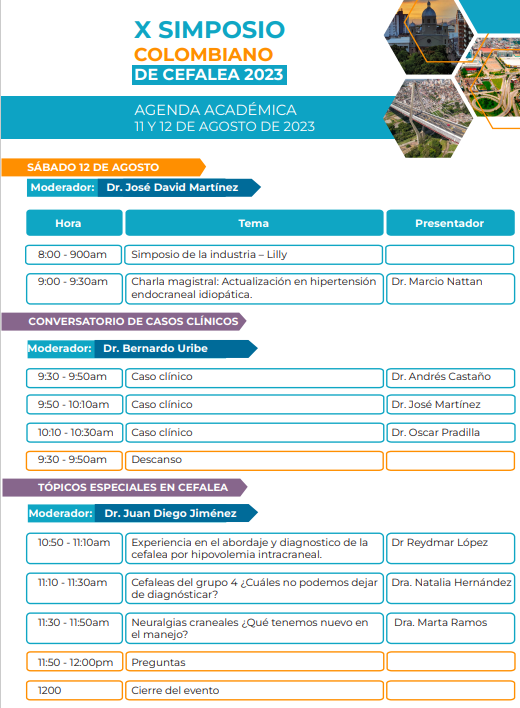 DR. MICHEL VOLCY MD Neurológo Cefaliatra (@indocen) on Twitter photo X Simposio Colombiano de Cefalea 2023. Evento académico más importante grupo de cefaleas <a href="/ACNeurologia/">Asociación Colombiana de Neurología</a> <a href="/fidel_sobrino/">Fidel Sobrino</a> <a href="/bernardouribeg/">dr.bernardouribeg@gmail.com</a>. Generación de conocimientos para ayudar más y mejor los pacientes X Simposio Colombiano de Cefalea 2023. Evento académico más importante grupo de cefaleas <a href="/ACNeurologia/">Asociación Colombiana de Neurología</a> <a href="/fidel_sobrino/">Fidel Sobrino</a> <a href="/bernardouribeg/">dr.bernardouribeg@gmail.com</a>. Generación de conocimientos para ayudar más y mejor los pacientes