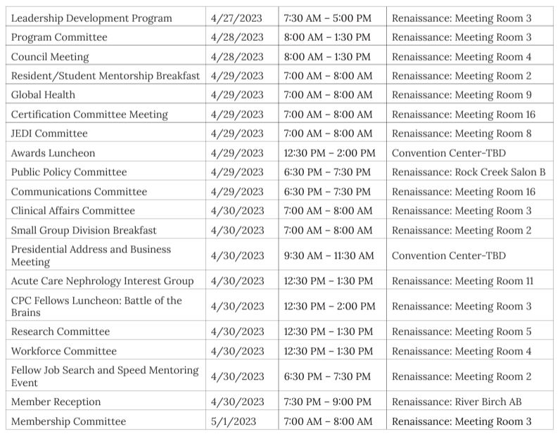Here's the updated sessions list #PAS2023 #ASPN23 <a href="/PASMeeting/">Pediatric Academic Societies</a>