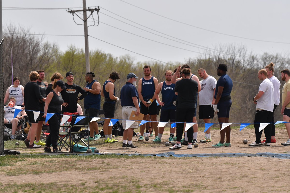 cunebulldogs's tweet photo. 📸 | More action shots from the throws at the Concordia Invite. https://t.co/lKkN7vhZo8