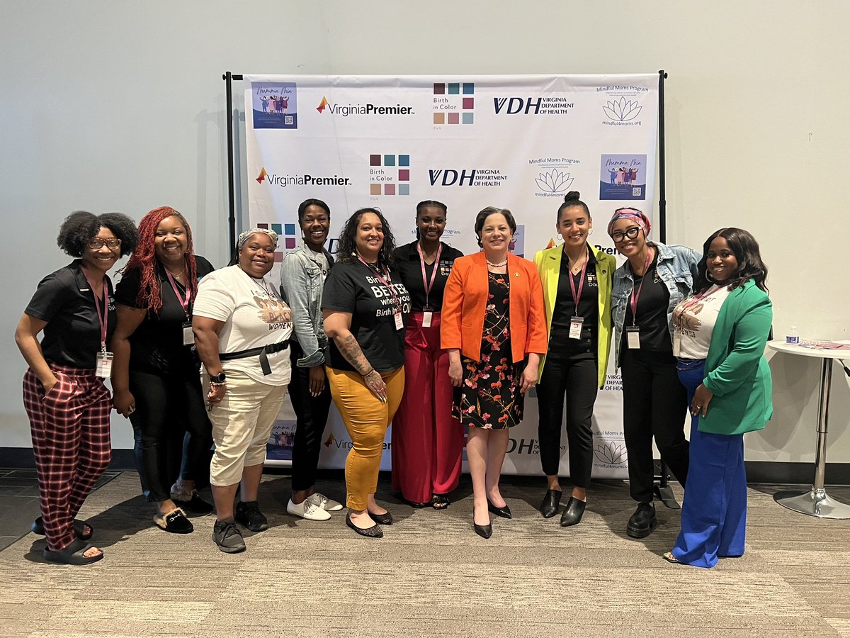 As part of #BlackMaternalHealthWeek, I joined the @BirthinColorRVA annual  Black Maternal Health Summit to discuss the landscape for reproductive freedom in Virginia and across the nation.

#BMHW23
