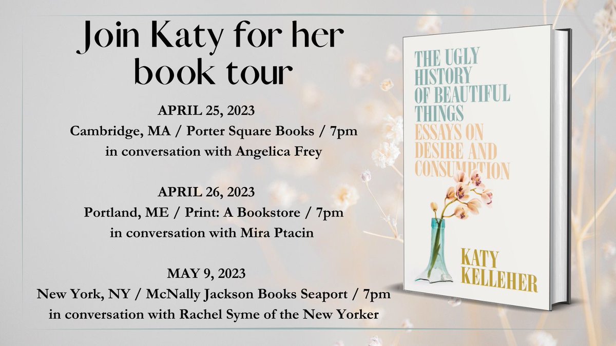 Here it is, all in one place! My book tour! Please come &amp; say hello.