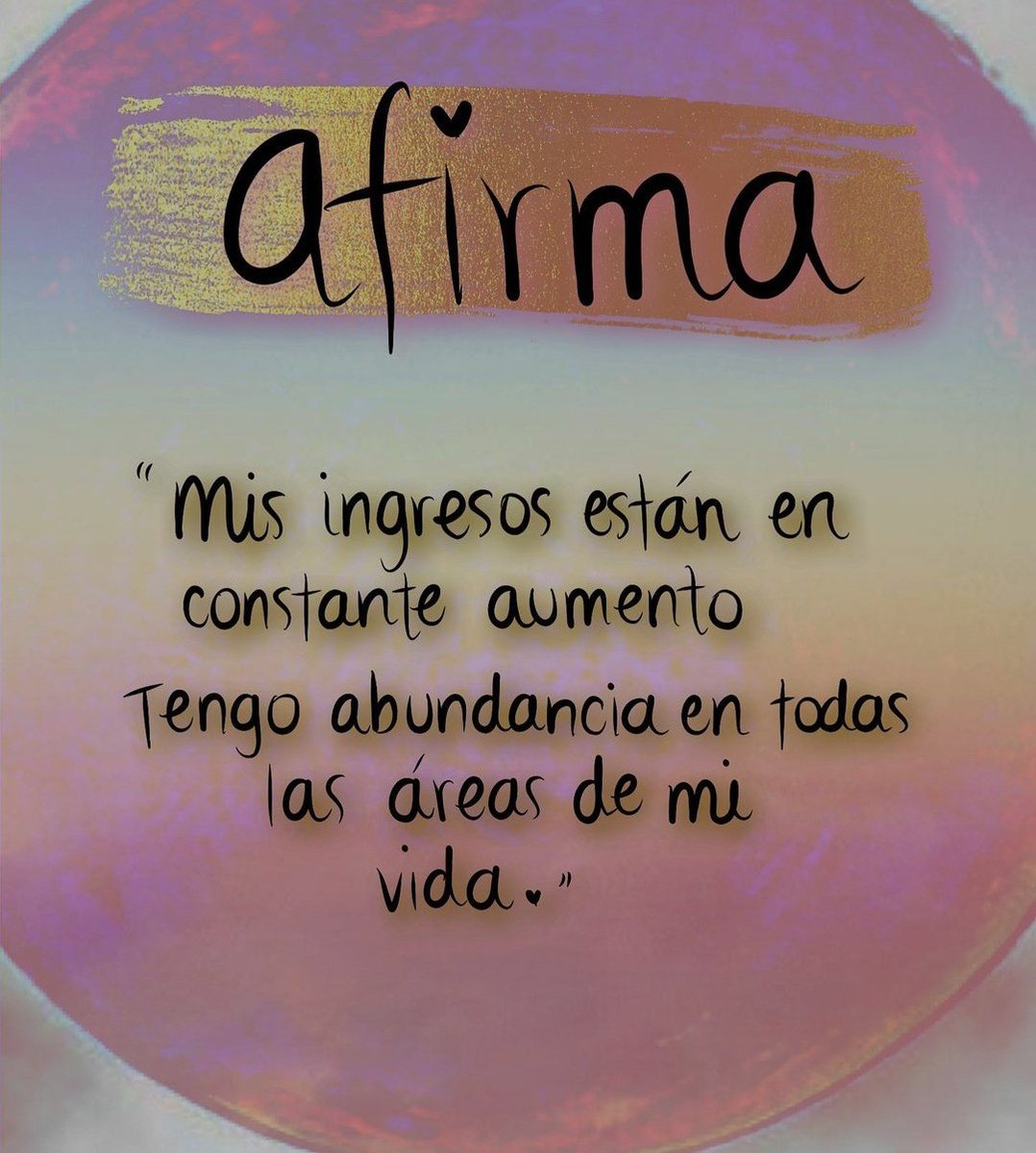 PiensaPositivoR's tweet photo. ✨💫🌟Vibro en Abundancia🌟💫✨

💫Decreta: HECHO ESTÁ 🙏💫 https://t.co/D7gnTbngIb