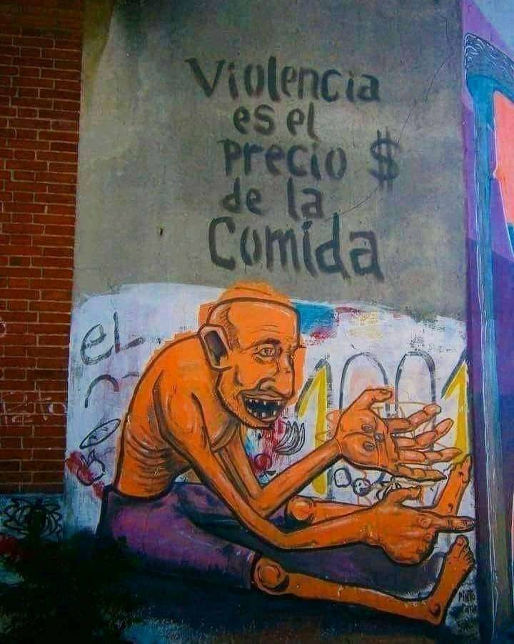 ArandaDario's tweet image. El precio de los alimentos aumentó 106% en el último año.  Ya no es inflación: es violencia.