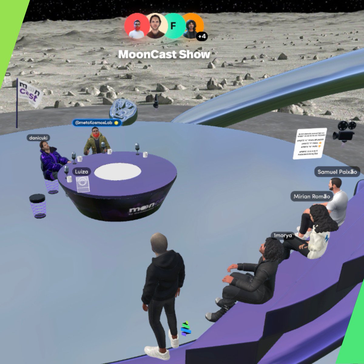 danicuki's tweet image. Essa semana foi corrida aqui na W3D, com muito trabalho e dedicação para trazer as melhores novidades do mundo web3 para vocês! Não deixem de conferir nossa participação no podcast @mooncastshow que rolou ao vivo no metaverso. Fiquem ligados! 🚀🌕 #W3D…