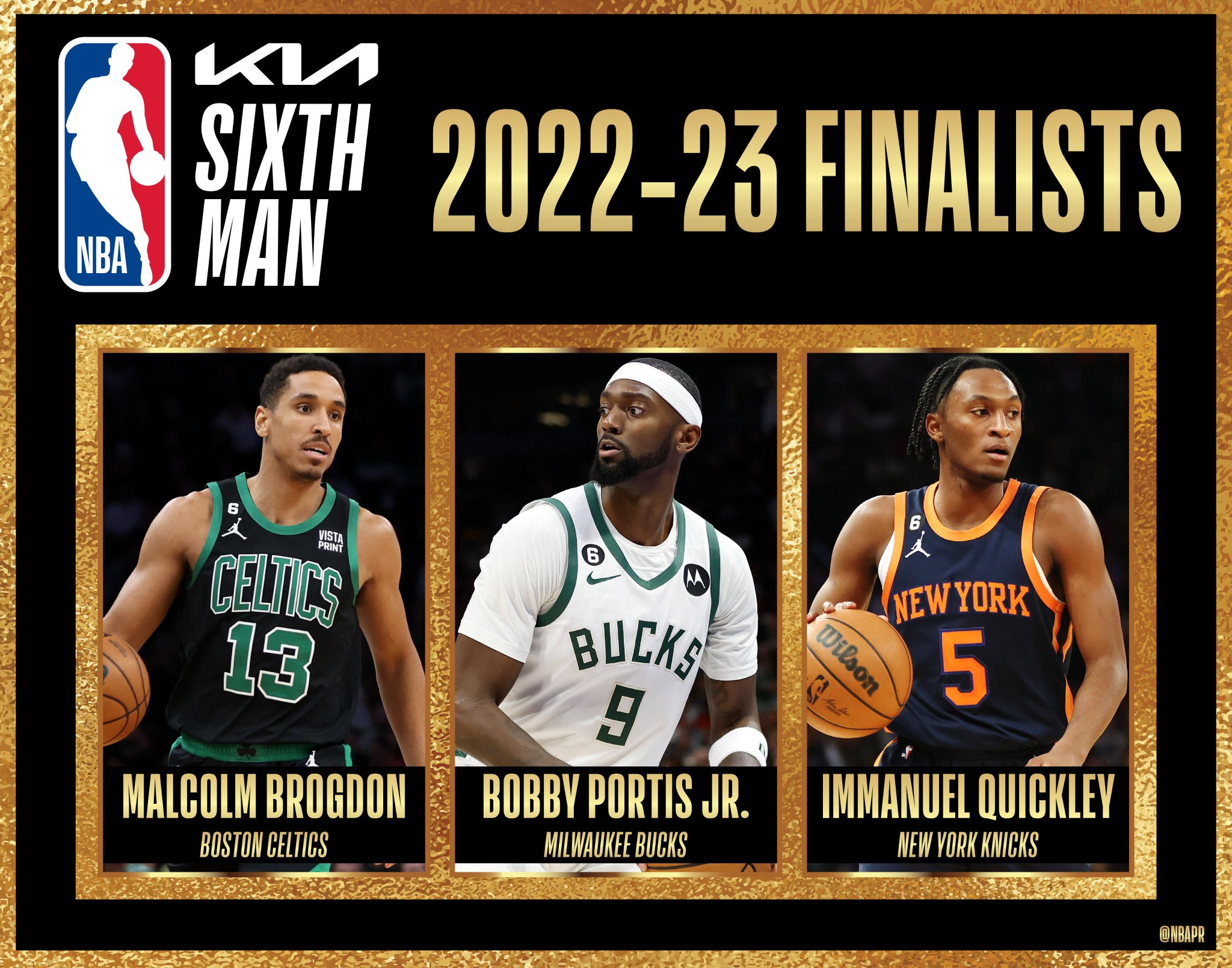 NBA Communications on Twitter "The 202223 finalists for Kia NBA Sixth