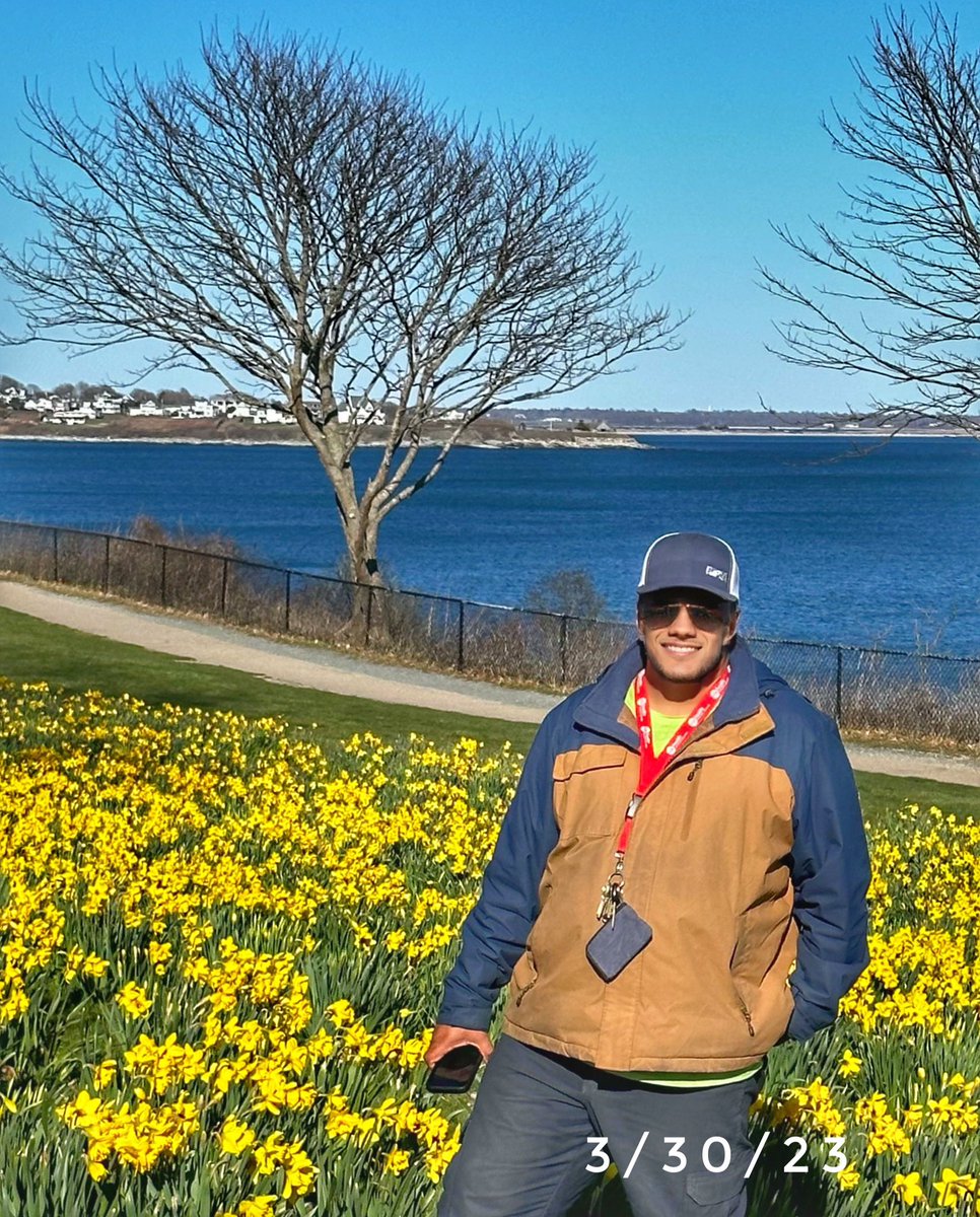 #DaffodilDays 🌼 #RhodeIsland #Newport #CliffWalk 3/30/23