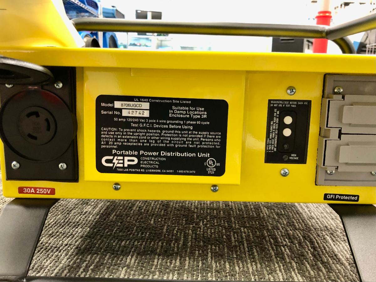 sycorp's tweet image. Power up and stay on the move with Temporary Power Box!
-NEMA 5-20 125V 20A 2P3W T-Slot Duplex Receptacles 
-GFCI protection 
-Roll cage 
-Powder-coated steel construction 
#powerbox #temporarypowerbox #southwirecanada #southwire #sycorp #sycorpenvironmental