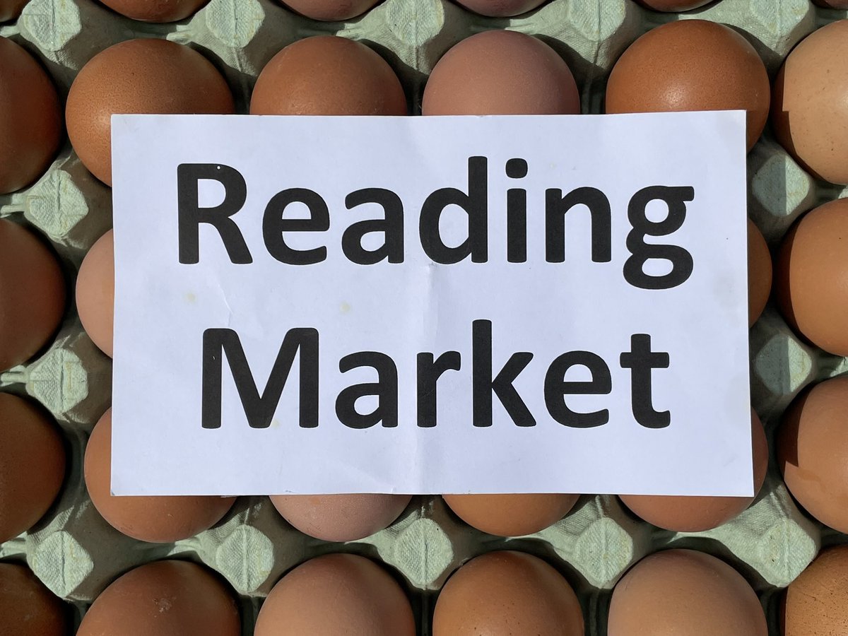 It is Reading Farmers' Market this Saturday (15th April) We look forward to seeing you!

We will be there with #GooseEggs!!

#Reading #Foodie #Local #Berks #Rdg #RdgUK #InRdg #ReadingUK #Market #Eggs #Local