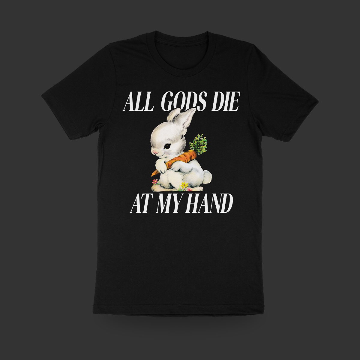 mega64's tweet photo. The BUNNY Shirt - Living your best life on Earth while sending a clear message to the realm above. Up for preorder on 4/20. https://t.co/japSpAwGTo