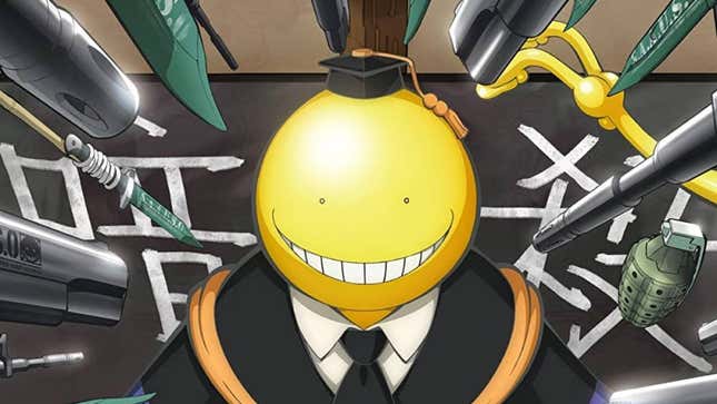 They are really banning Assassination Classroom in US?

Bruh...