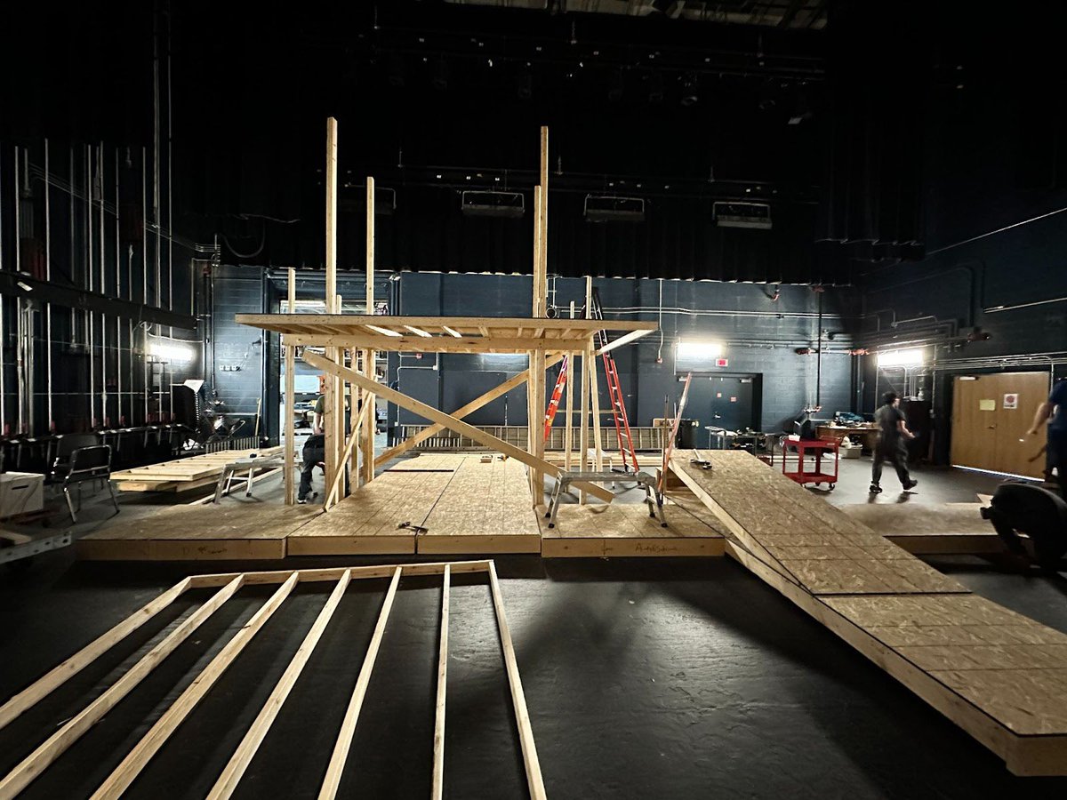 Things are coming along well for "Newsies"! Don't miss it. May 4-6 at 7pm at HHS. our.show/hamiltonnewsies for tickets and more info!