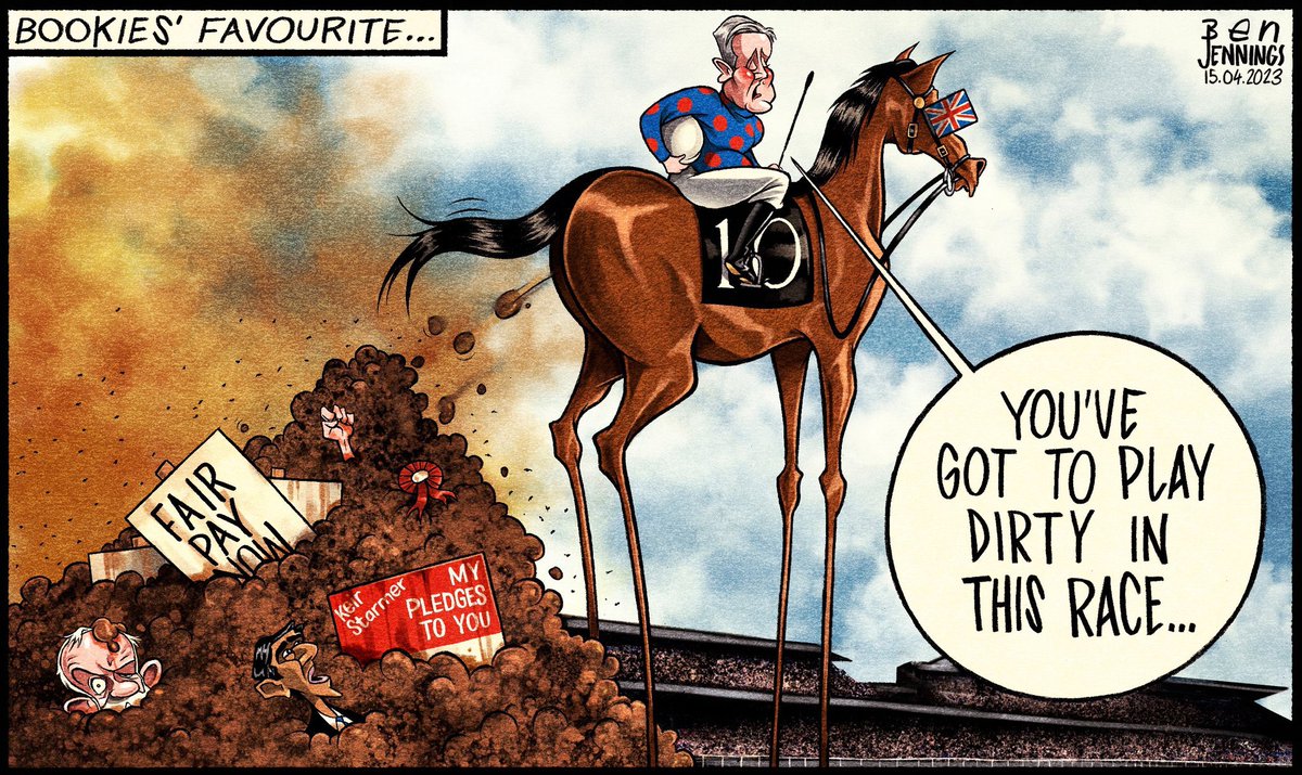 Cartoon4sale's tweet photo. Ben Jennings on #KeirStarmer #AttackAds #NegativeCampaigning #LocalElections2023 - political cartoon gallery in London https://t.co/dePcTdnXF6 https://t.co/p1mA2u19Pw