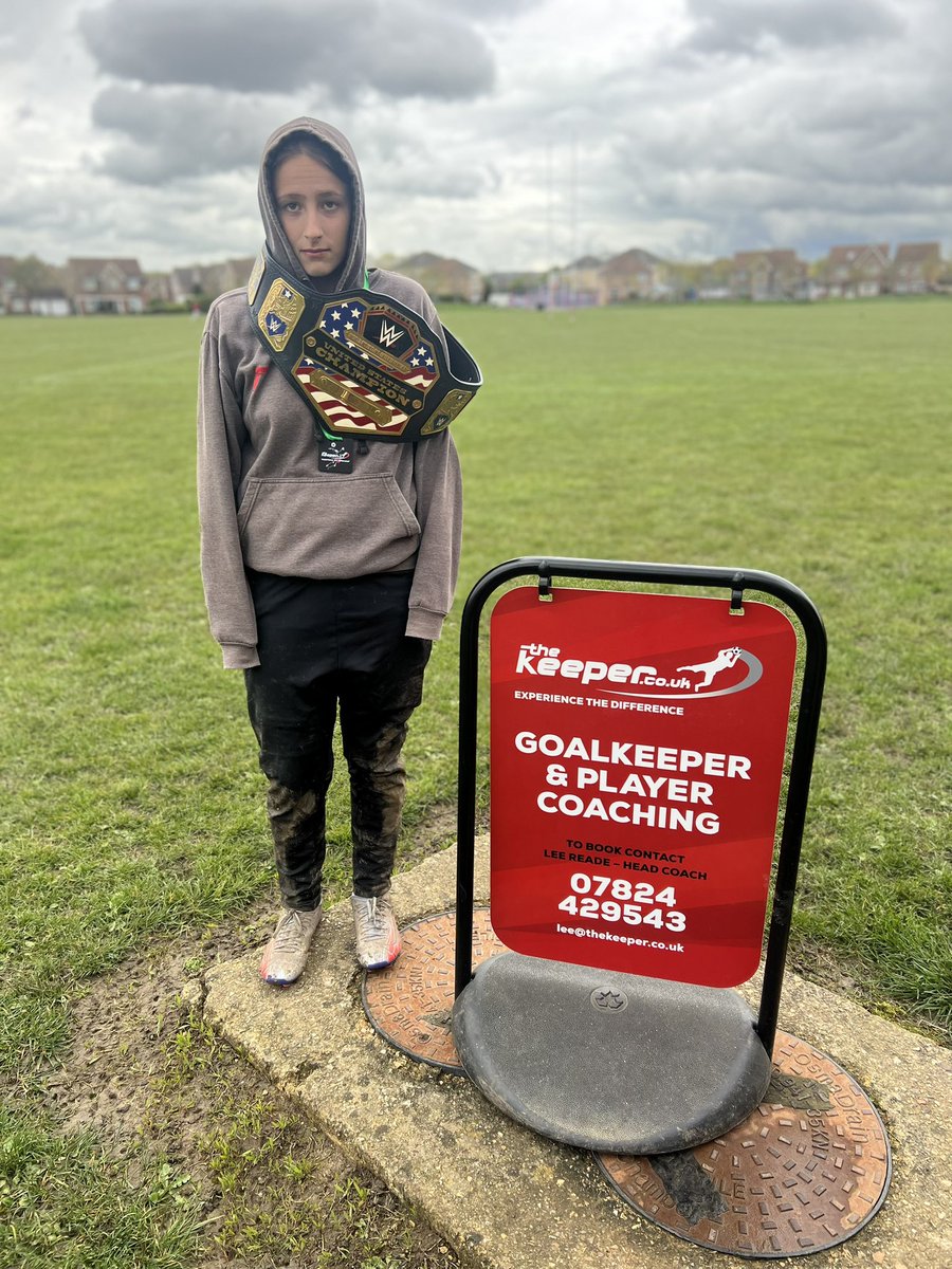 theKeeper's tweet photo. Us champs…

#coachingforwomen #coachinglife #goalkeepertrainer #goalkeepergloves #goalkeeperworld #keepersport #goalkeeper #keepers #keepertraining #goalkeepersaves #goalkeeperlife #goalkeepercoaching

#miltonkeynessmallbusiness #northamptonbusiness #northamptonshire https://t.co/8NhNQkq4qj