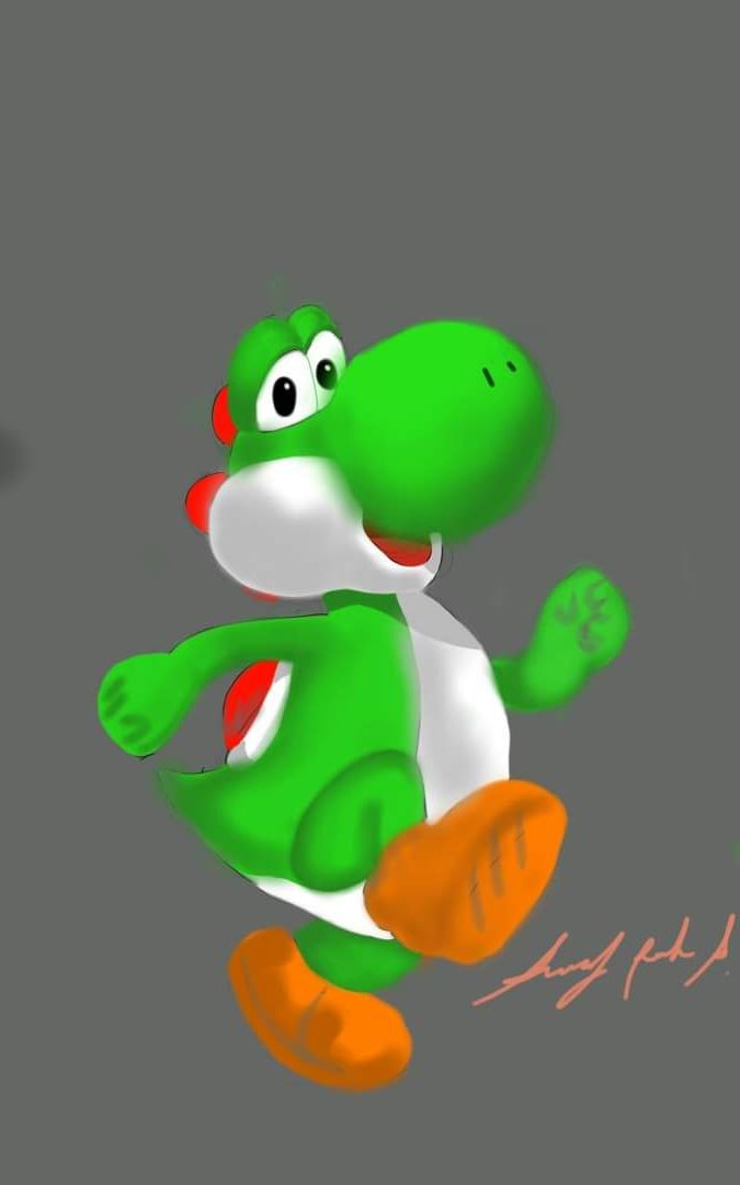 SamArtTweets's tweet photo. Yoshi 🦖 https://t.co/bZC6QDvOZr