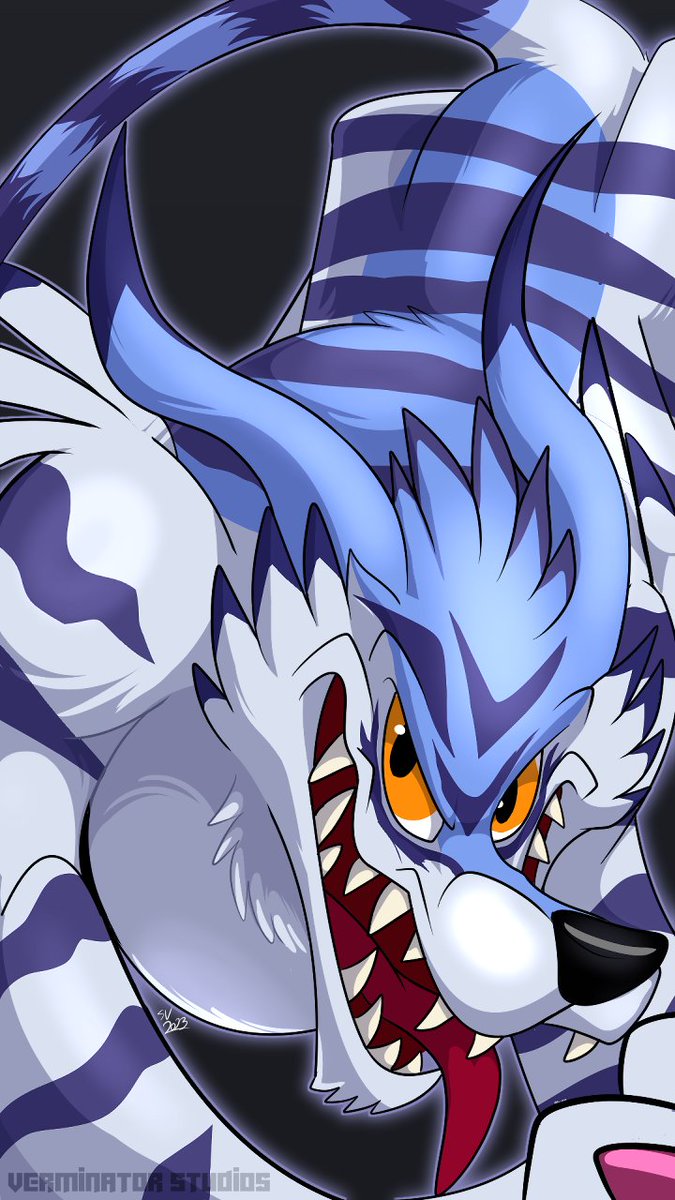 Garurumon!

#FanArtFriday #Digimon #digitalmonster #Garurumon