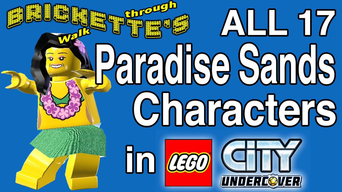 Brickette_Games's tweet photo. Hi #LEGOgamers! Here's a video unlocking All 17 Characters in Paradise Sands in LEGO City Undercover #ParadiseSandsCharacters #LEGOCityUndercoverCharacters #ColorSwappers #SuperBricks https://t.co/36OZtw2cAR https://t.co/H1i30k718l