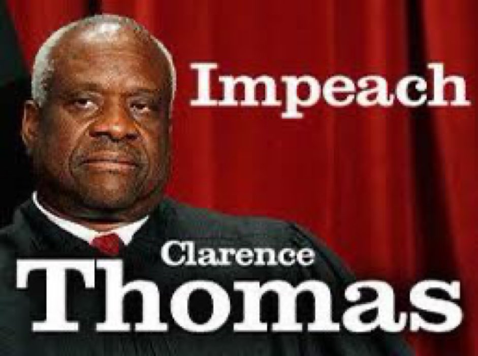 kangaroos991's tweet photo. AOC:  “Thomas must be impeached”, as the court was becoming known for “rank corruption, erosion of democracy and the stripping of human rights”.

Raise a ✋ if you agree with AOC! https://t.co/7ArwML7izd