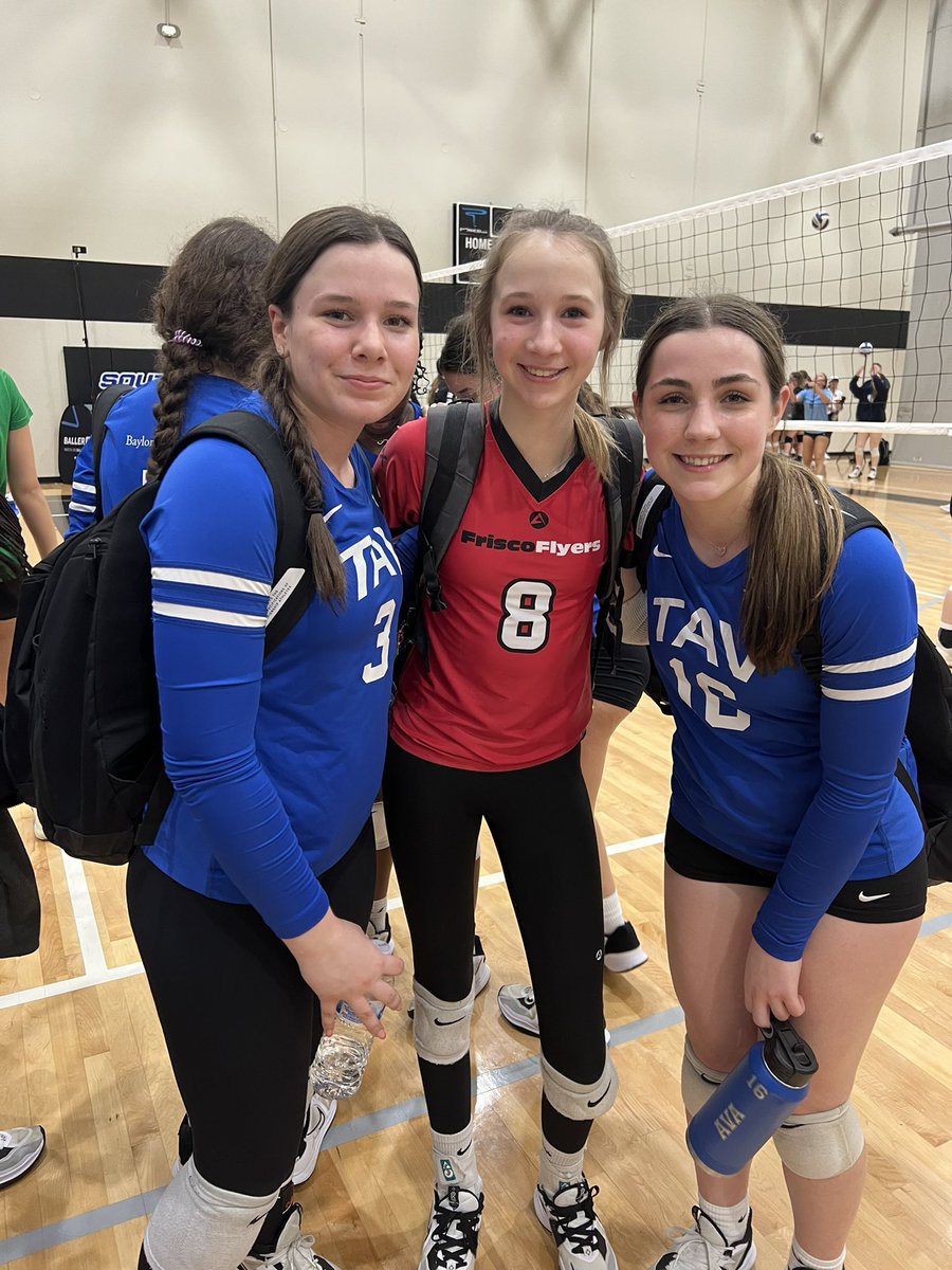 GuyerVolleyball's tweet photo. Guyer Volleyball reppin’ at the @LoneStarClassic !! Good luck gals! 🏆 https://t.co/KlxntDxOQV
