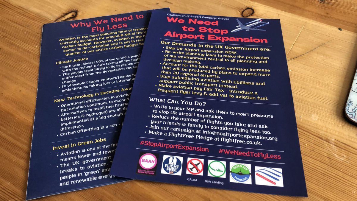 Bristol Airport Action Network - BAAN tweet media