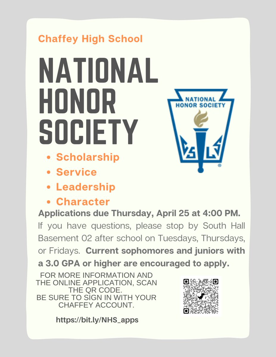 Chaffey National Honor Society tweet media