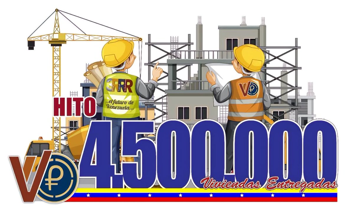 Constrptrujillo's tweet photo. Hoy gracias a nuestra revolución entregamos a nuestro pueblo viviendas dignas, aquí nadie nos detiene con nuestro conductor de Victorias @NicolasMaduro en sus 10 años de lucha y compromiso con nuestra gran nación
@Construpatria1
@sanchezromanven 
@Minhvi_Oficial @IMVillarroel1 https://t.co/Pec06OeYQj