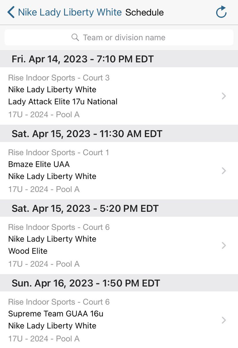 Good luck <a href="/AylaFarr12/">Ayla Farr</a>  and @LadyLibertyAAU as you compete in War Games 28.5 Super Scrimmage! Go check her out! She can play all 5 positions! Do work A!