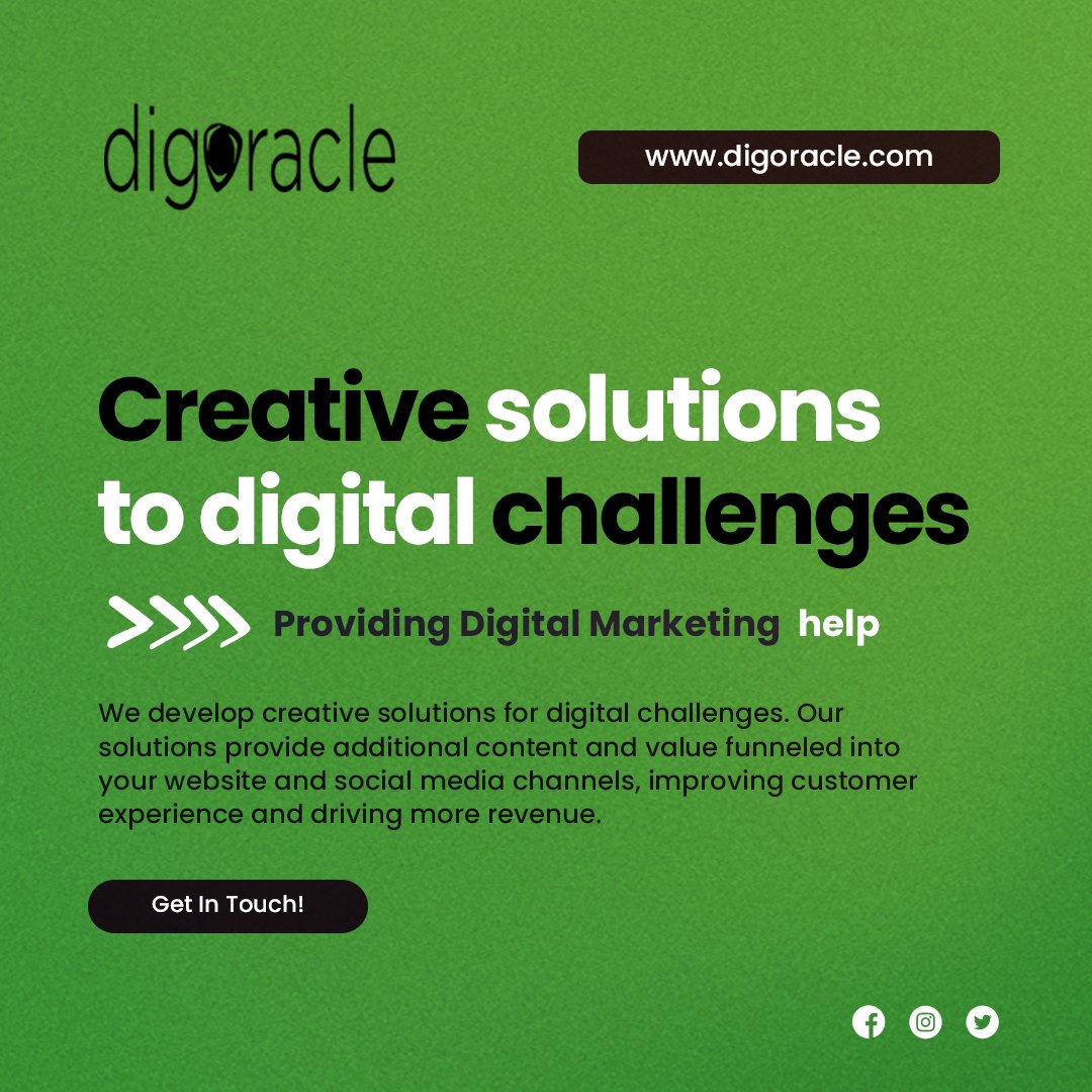 Digoracle's tweet image. Are you Seeking for a Professional way to get your Post to reach a great audience? Contact the Digital Genius who is ready to get you Solutions to your Difficulties. DigOracle.com #DigitalMarketing #DigitalMarketingAgency #DigOracle #Twitter #Marketing #OnlineMarketing