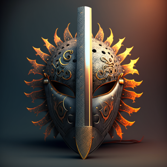 Mark 44
.
.
.
.
.
#digitalartwork #katanaart #digitalillustration #swordsofdigitalart #samuraiswordart #digitalpaintings #digitaldesigns #japaneseart #digitalarts #katanaandart #stablediffusion #midjourneyworld #digitalpainting #aiartists #artstation #helmet #fantasy #fantasyart
