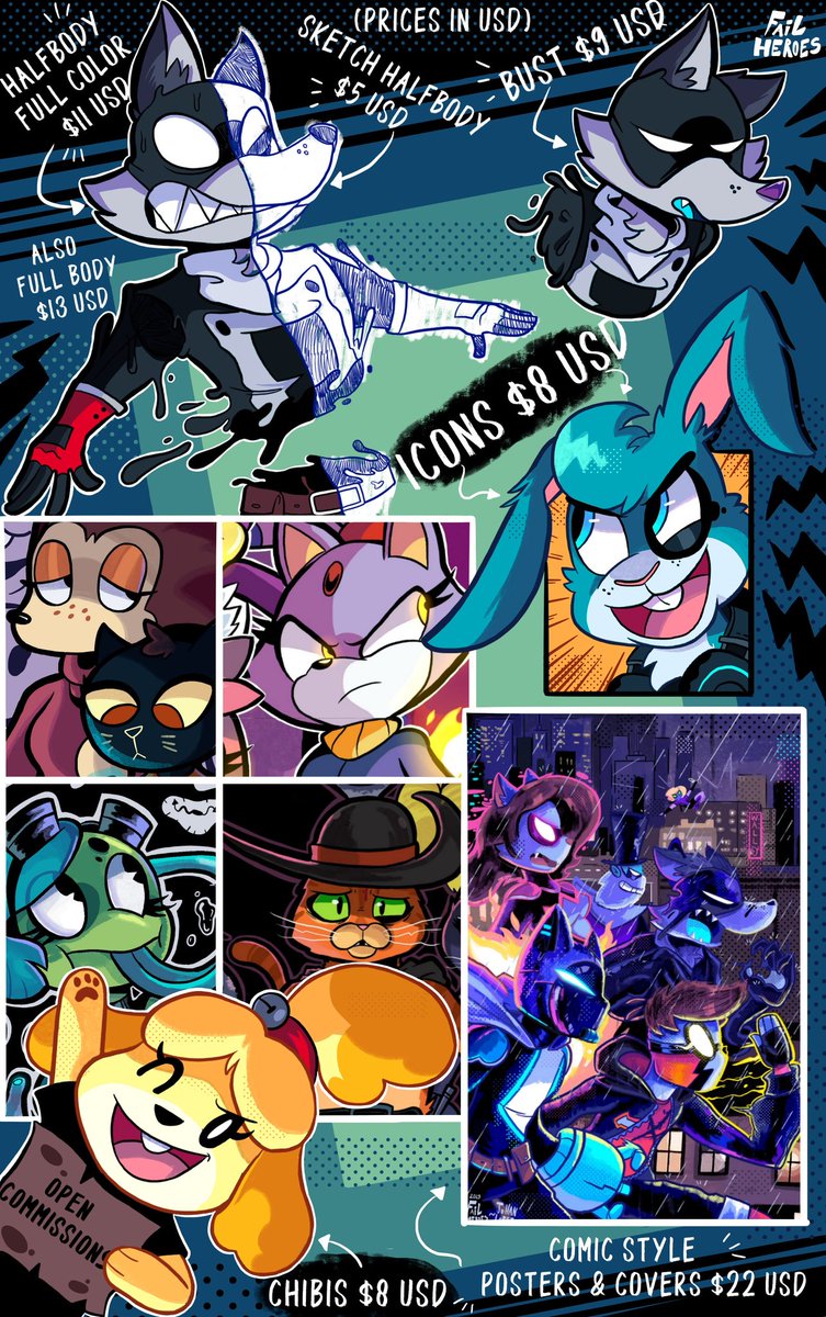 wolfang & the fail heroes tweet media