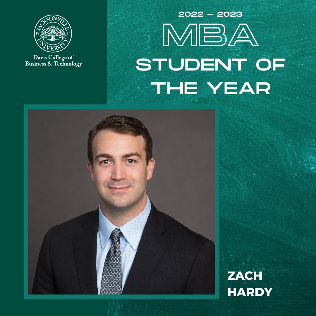 JUbusiness's tweet photo. We are excited to announce our Davis College of Business and Technology Graduate Business Students of the Year!
These students are being acknowledged for their hard work in and out of the classroom and all they do for the @jacksonvilleu community. Congratulations! https://t.co/GwWLTvt13A
