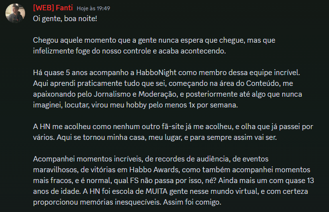 ErickFHB's tweet photo. te amarei pra sempre, @habbonight. 💜

obrigado tb a todos que fizeram parte da minha vida dentro e fora do joguinho. parei oficialmente, mas tô sempre por aí, qualquer coisa só chamar. foi tudo incrível. 🥰🥺 https://t.co/w4wkHFi11H