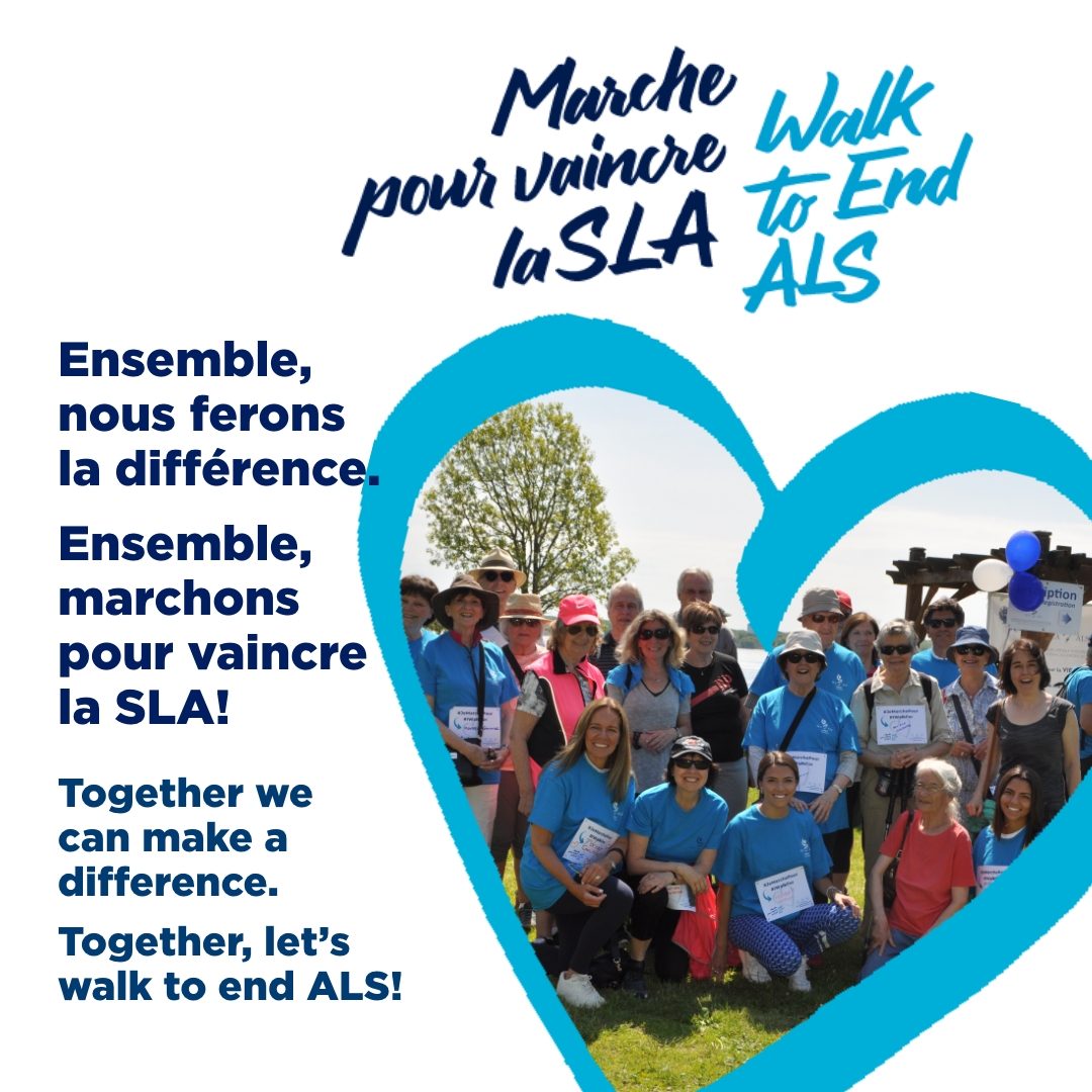 SLA_ALS_Quebec's tweet photo. It's time to start planning for the Walk to End ALS in June! 🚶
Find the walk in your area and register now. 🙌
https://t.co/uf6oYLOMBG https://t.co/9uAf1F7WpZ