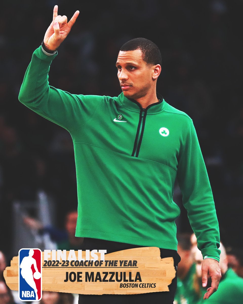 Balldontlie's tweet photo. The finalists for 2022-23 NBA Coach of the Year have been released:
▪️ Mike Brown
▪️ Mark Daigneault
▪️ Joe Mazzulla

Who did the best job this season? https://t.co/MuFe4D1xqV