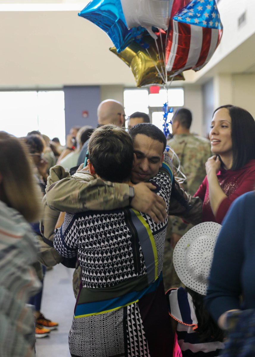 Back in the arms of our loved ones, welcome home STRIKE Soldiers!!!
