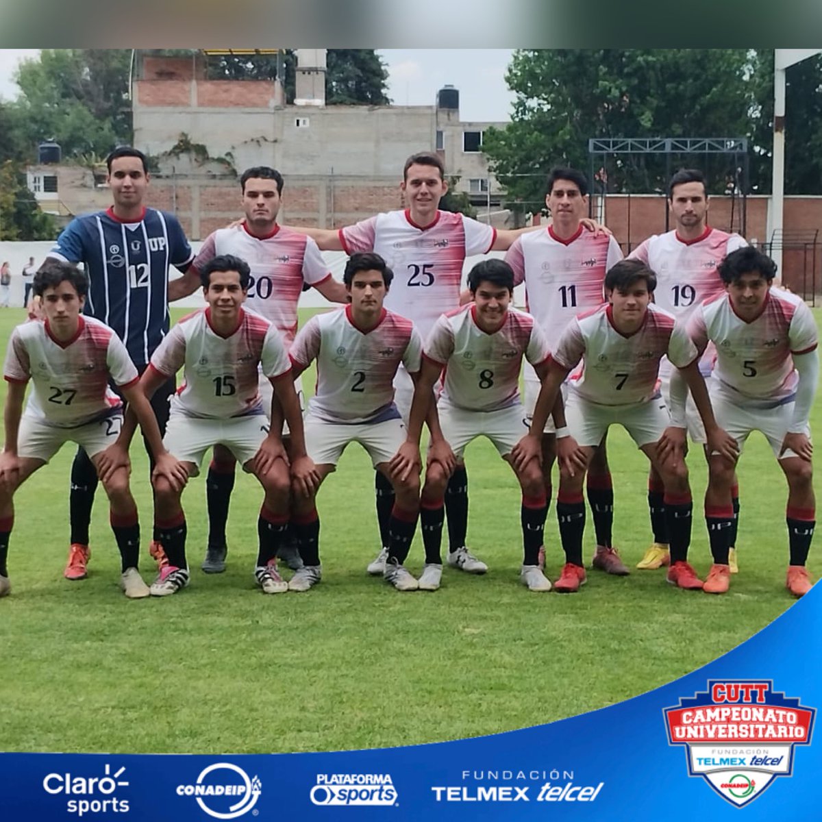 CUTelmex's tweet photo. En un juego bastante intenso de #4tosDeFinal del #CUTT de la @CONADEIPmx, los leones @AnahuacXalapa derrotan en penales 6-5 tras un empate a 1 gol en el tiempo reglamentario ⚽️🔥👏

¡Ya están en el #FinalFour! 🤩

#SomosCUTT https://t.co/PpjX3YQJIB