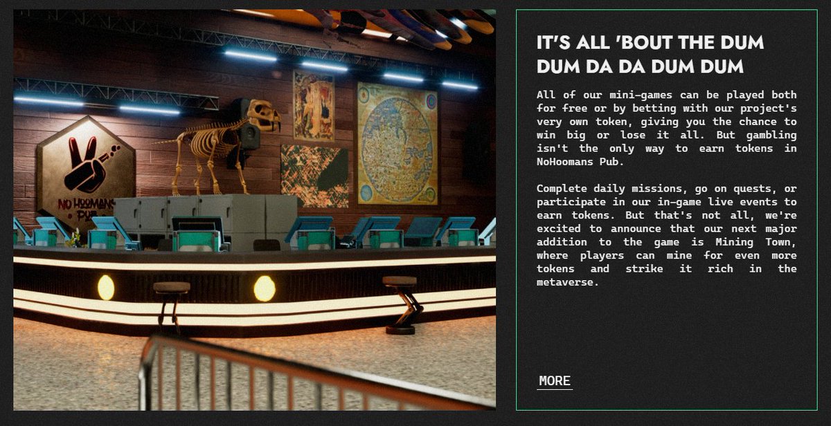 currenseasurfer's tweet photo. The Pub is only the beginning to the Metaverse but there is sooo much to talk about!
Accessed by holding Gen1 NFT
Will be quests to complete, places to explore, mini games, and new Web3 people to meet!
Gen1 in game staking for $CRYPTED the Gen0 acts as clan based multipliers https://t.co/NsZ9OWO0Y2