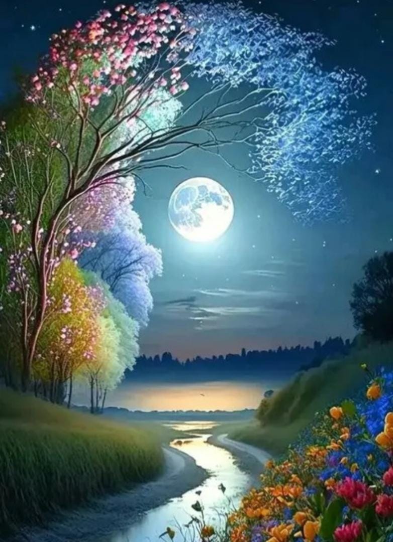 Nunca estamos lejos cuando estamos en el pensamiento de alguien... 

Linda noche para ti que me lees y para los que no me leen... También