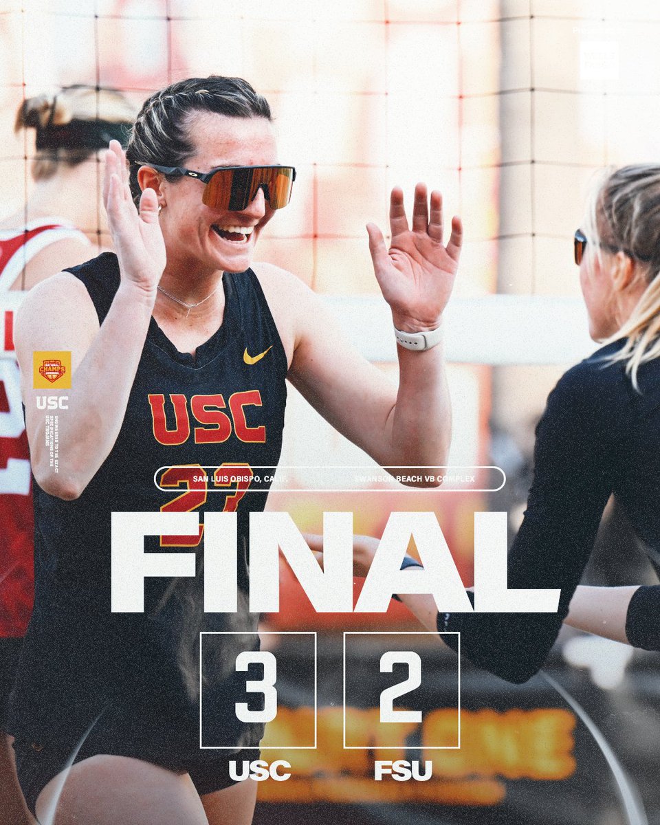 USC Beach Volleyball on Twitter "📊 FINAL No. 2 USC def. No. 4 Florida
