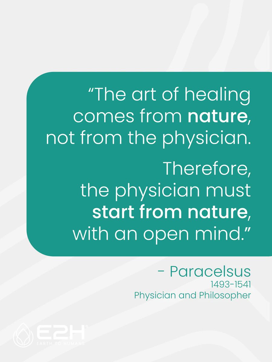 Nature has a remarkable ability to heal us physically and mentally 🌿 Physicians understand this and embrace natural remedies alongside modern medicine. Let's explore more and discover the benefits of nature's healing power 🙌✨ 
#e2h #wellness #health #healthylifestyle #routines