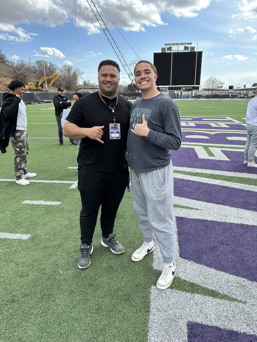 Collen Mauga (@collenmaugafb) on Twitter photo Great unofficial visit to <a href="/weberstatefb/">Weber State Football</a> with <a href="/kanuch78/">Powerhouse Training - UT</a>! Great to tour the facilities and hear from coach <a href="/Tana_Vea/">Tana J. Vea</a> and <a href="/CoachBrentMyers/">Brent Myers</a>. <a href="/Tmaugs/">Thomas Mauga</a> <a href="/MaxHarmer75/">Max Harmer</a> <a href="/skyler_ridley/">Coach Ridley</a> Great unofficial visit to <a href="/weberstatefb/">Weber State Football</a> with <a href="/kanuch78/">Powerhouse Training - UT</a>! Great to tour the facilities and hear from coach <a href="/Tana_Vea/">Tana J. Vea</a> and <a href="/CoachBrentMyers/">Brent Myers</a>. <a href="/Tmaugs/">Thomas Mauga</a> <a href="/MaxHarmer75/">Max Harmer</a> <a href="/skyler_ridley/">Coach Ridley</a>