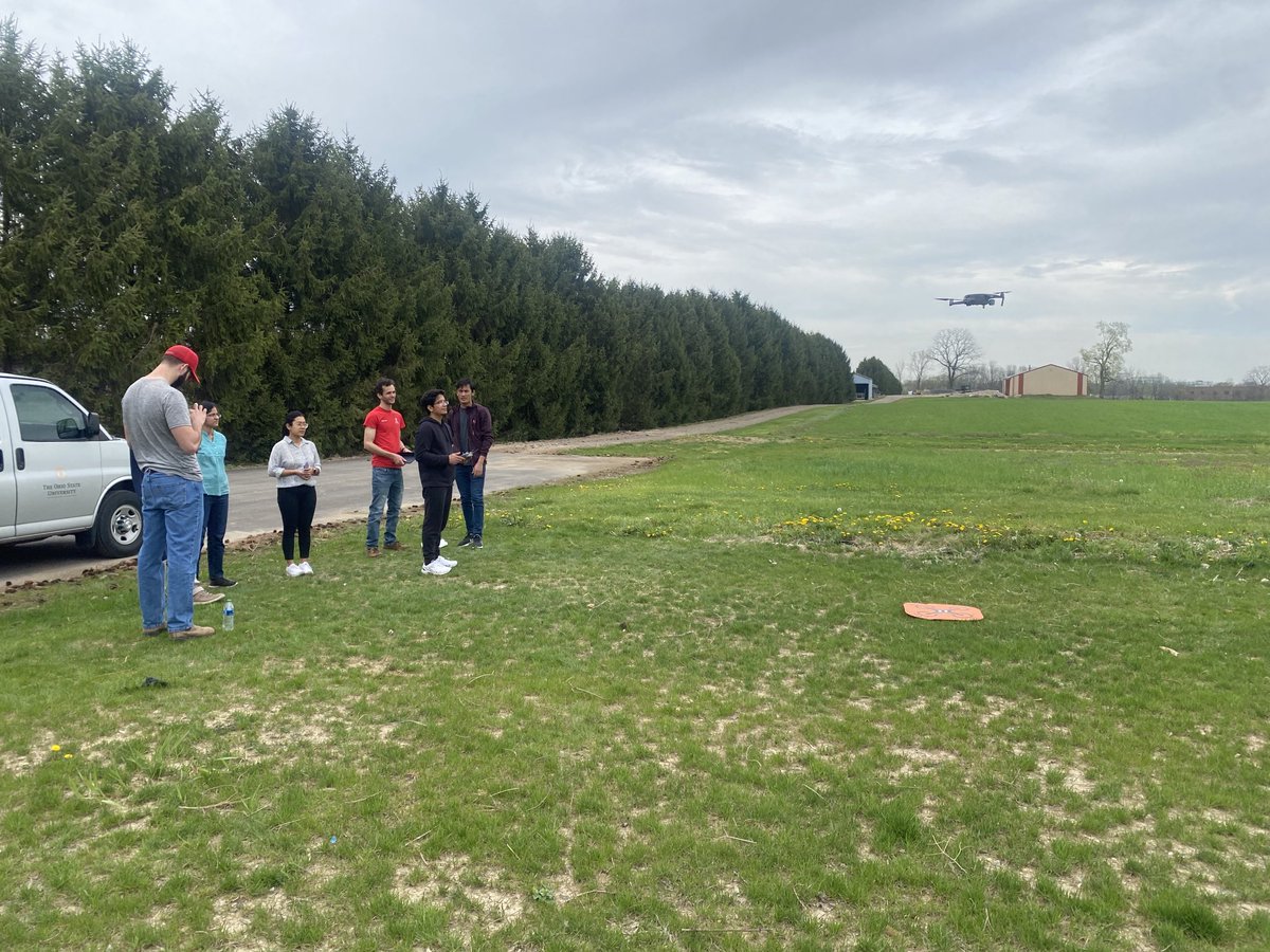 We had a beautiful afternoon for hands-on drone flight training# ASM 5560# FABE#Waterman farm#CFAES