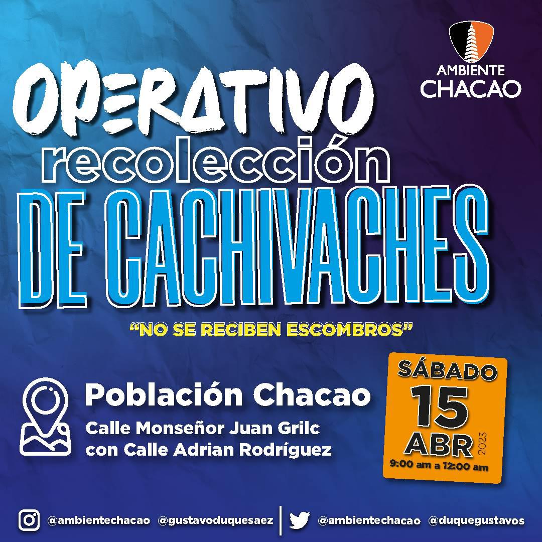 duquegustavoS's tweet photo. 🗣️ Mañana sábado #15Abril tendremos un Operativo para Recolección de Cachivaches, en la calle Monseñor Juan Grilc con calle Adrián Rodríguez.

🕠 9:00 am hasta las 12:00 pm

➡️ No se recibirán escombros.

¡Los esperamos! https://t.co/0RBN9bgVVv