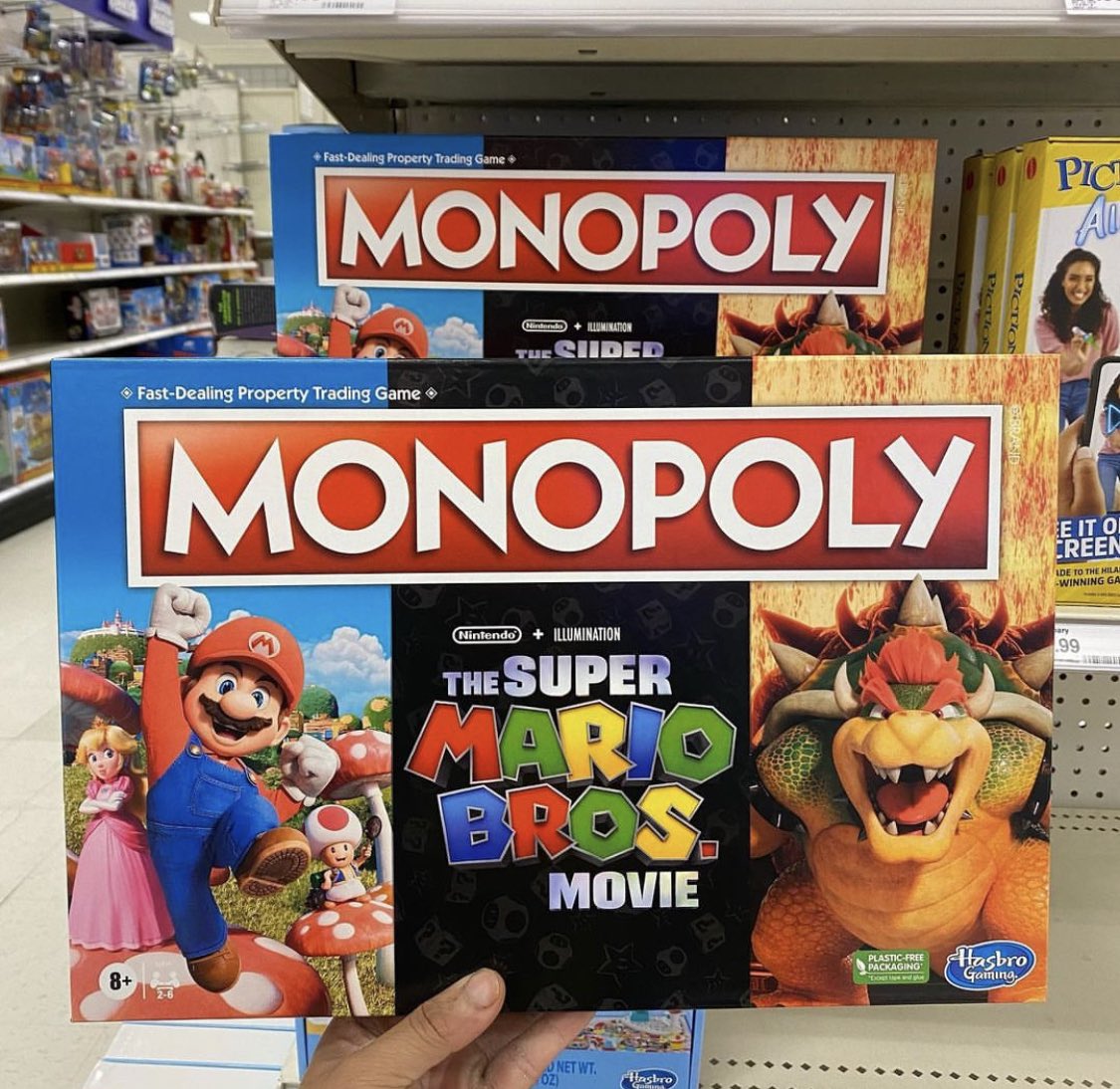 Nintendo Merch Central on X: Monopoly The Super Mario Bros Movie game is  hitting Target! Credit: deafnerdyfinds on Instagram   / X