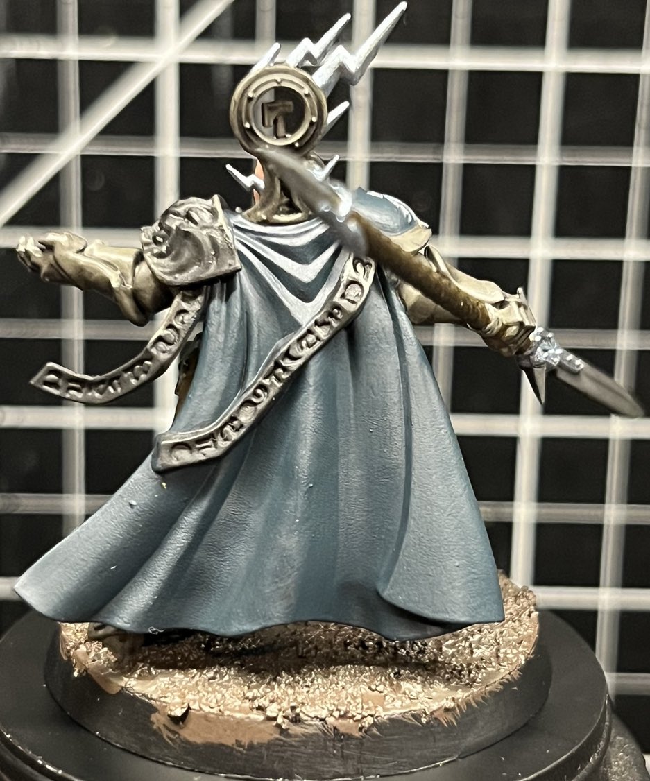 WIP of my Knight-Questor Larissa Shadowstalker 
#AOS #ageofsigmar #warhammer #WarhammerCommunity #warhammerpainting #miniaturepainting #miniaturepainter #miniatures #StormcastEternals #tabletopgaming