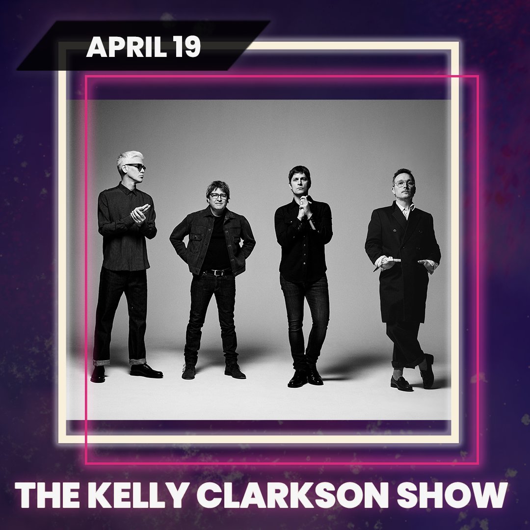 MatchboxTwenty's tweet photo. We'll be performing on @kellyclarksontv next Wednesday April 19th! 

#TheKellyClarksonShow #KellyClarksonShow