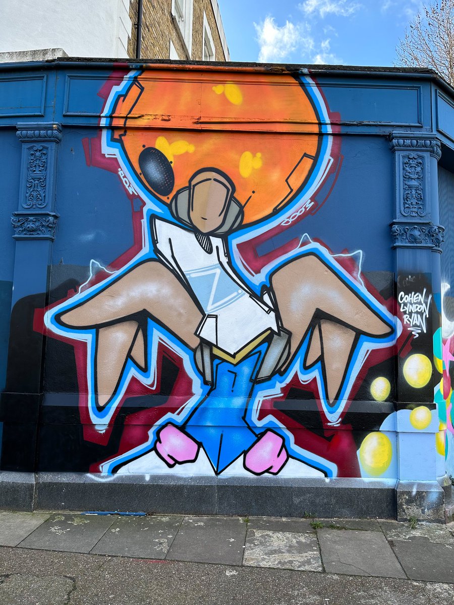 Painted in Peckham south london 2023