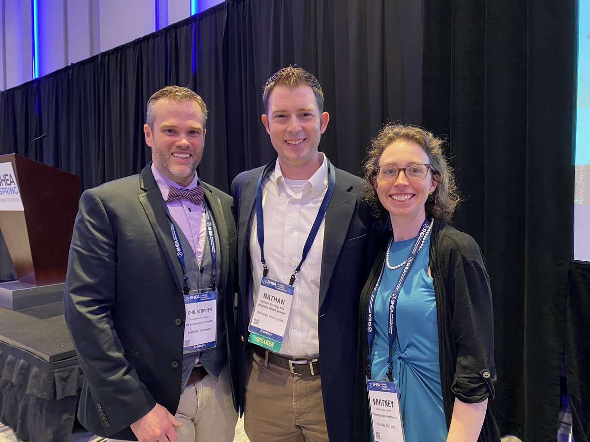 NateShivelyMD's tweet photo. Thanks to everyone who joined us for the #SHEASpring2023 Antimicrobial Stewardship Training Course, to our amazing speakers, and to my phenomenal co-chairs, @tinymuscles and Chris Evans.

Look forward to seeing everyone in Houston for #SHEASpring2024! https://t.co/HASnGkfcID