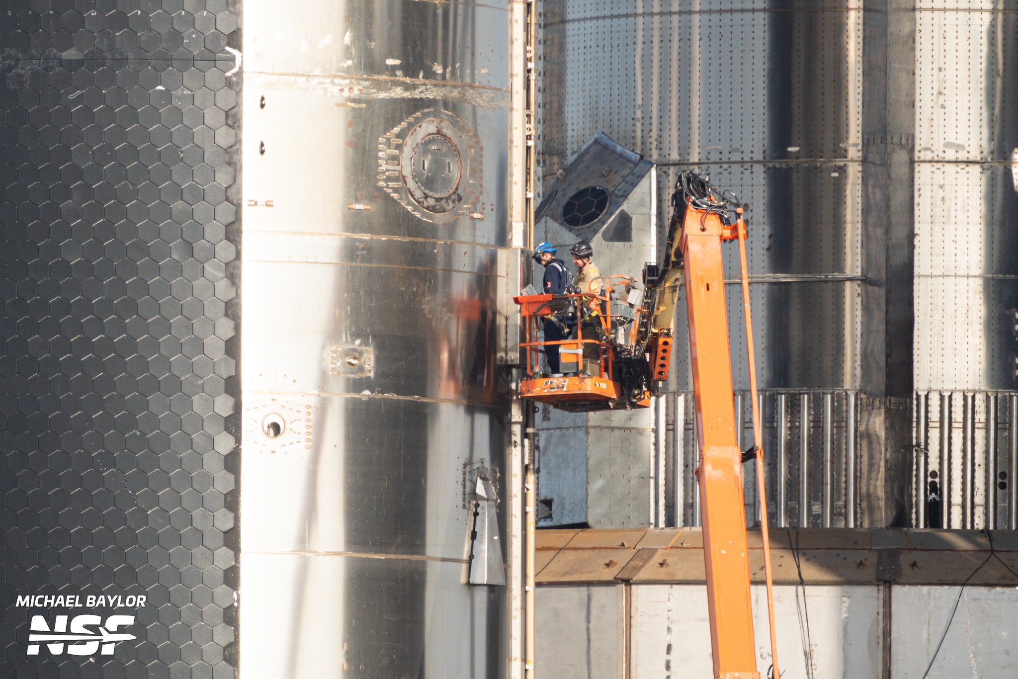 Michael Baylor on Twitter "SpaceX teams are prepping the flight